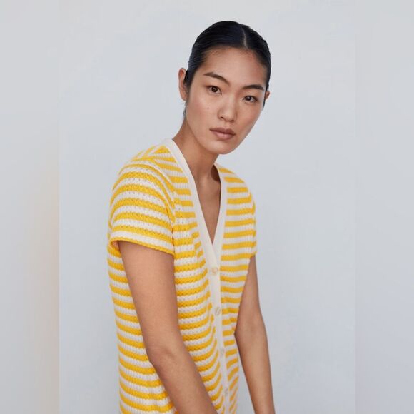 Mango Striped jersey dress - Picture 6 of 8